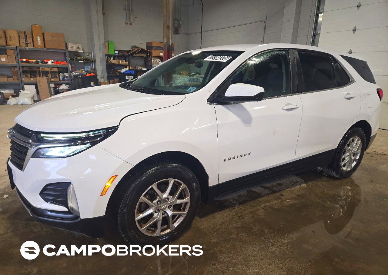 2022 Chevrolet Equinox Lt, uszkodzenie: Drobne wgniecenia/zarysowania, Copart lot 72754376