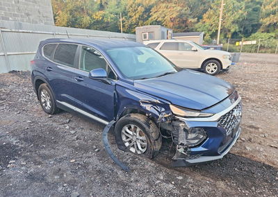 2020 Hyundai Santa Fe Se, daño Frontal, Copart lote 69153166, foto 4 de 13
