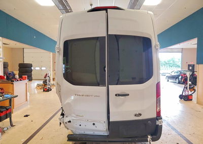 2024 Ford Transit 250 Delivery Van, daño Trasero, Copart lote 67646726, foto 6 de 13