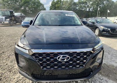 2019 Hyundai Santa Fe Se, daño Frontal, Copart lote 66765616, foto 5 de 13