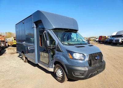 2021 Ford Transit Delivery Truck, Top/Roof damage, Copart lot 68873956, photo 4 of 13