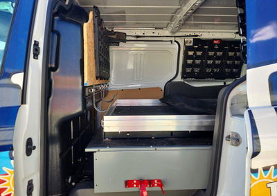 2022 Ford Transit Connect Xl Service Van, daño Lateral, Copart lote 70922376, foto 10 de 12