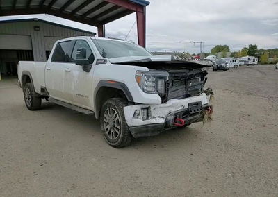 2023 Gmc Sierra K3500 At4, Front End damage, Copart lot 70422066, photo 13 of 14