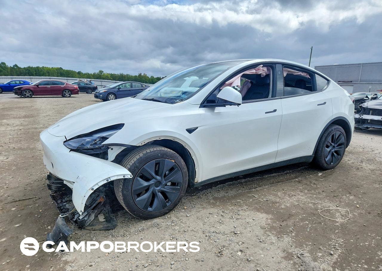 2024 Tesla Model Y, uszkodzenie: Przód, Copart lot 70289636