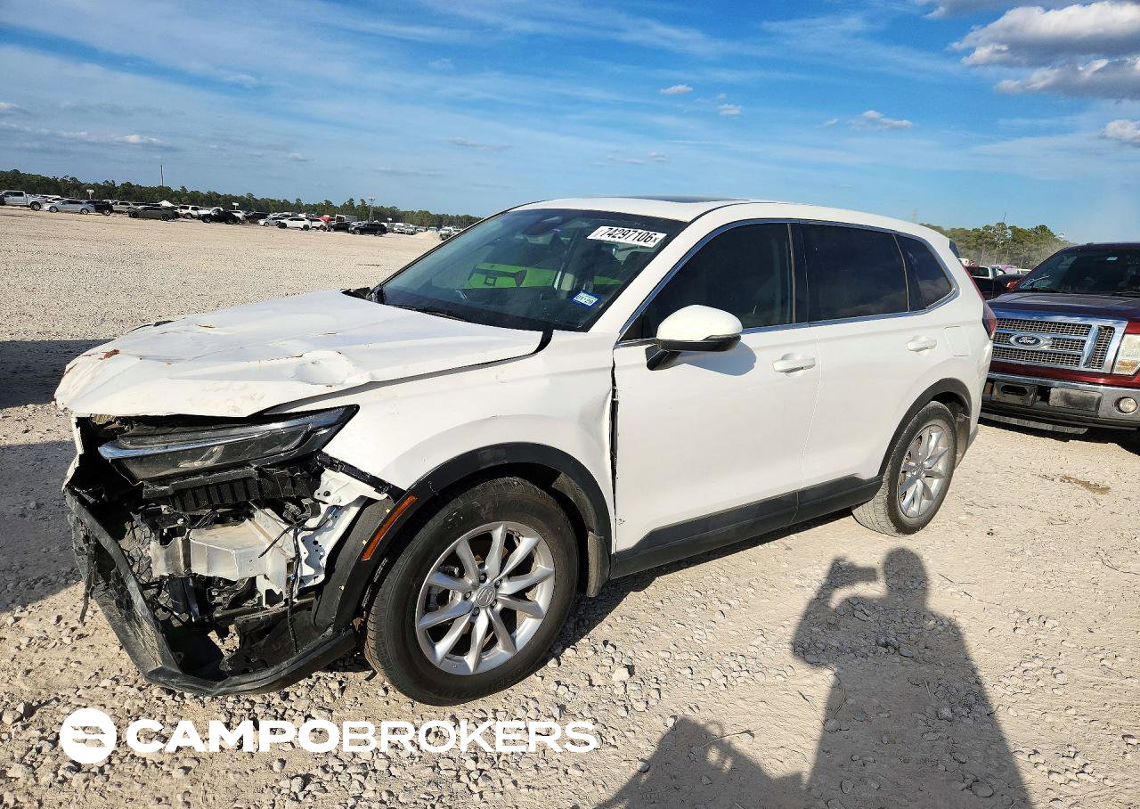 2026 Honda Cr-v Ex, Front End damage, Copart lot 74297106