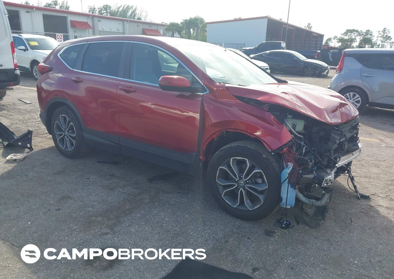 2022 Honda Cr-v 2wd Ex-l, daño Frontal, Iaai lote 46329371