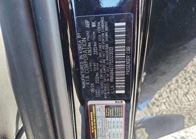 2025 Kia K5 Gt Line, Side damage, Copart lot 68421476, photo 12 of 14