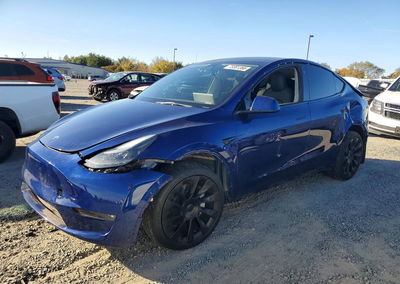 2023 Tesla Model Y, Rear End damage, Copart lot 73381366