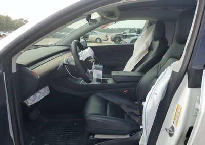 2021 Tesla Model Y, Front End damage, Copart lot 62624306, photo 7 of 15