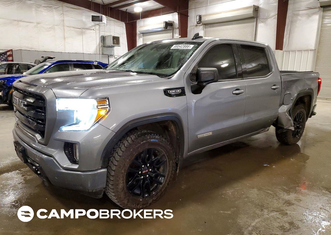 2020 Gmc Sierra K1500 Elevation, uszkodzenie: Bok, Copart lot 69542886