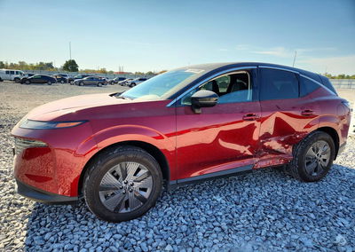 2025 Nissan Murano Sl, Side damage, Copart lot 74404336