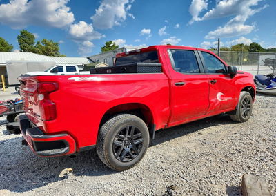 2022 Chevrolet Silverado K1500 Custom, uszkodzenie: Bok, Copart lot 68296276, zdjęcie 3 z 14