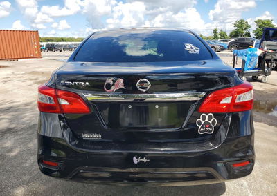 2019 Nissan Sentra S, daño Frontal, Copart lote 68915386, foto 6 de 13