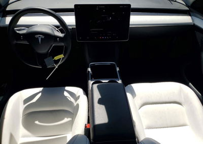 2024 Tesla Model Y, Front End damage, Copart lot 69201176, photo 8 of 14