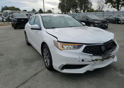 2020 Acura Tlx Technology, daño Frontal, Copart lote 73737896, foto 13 de 14