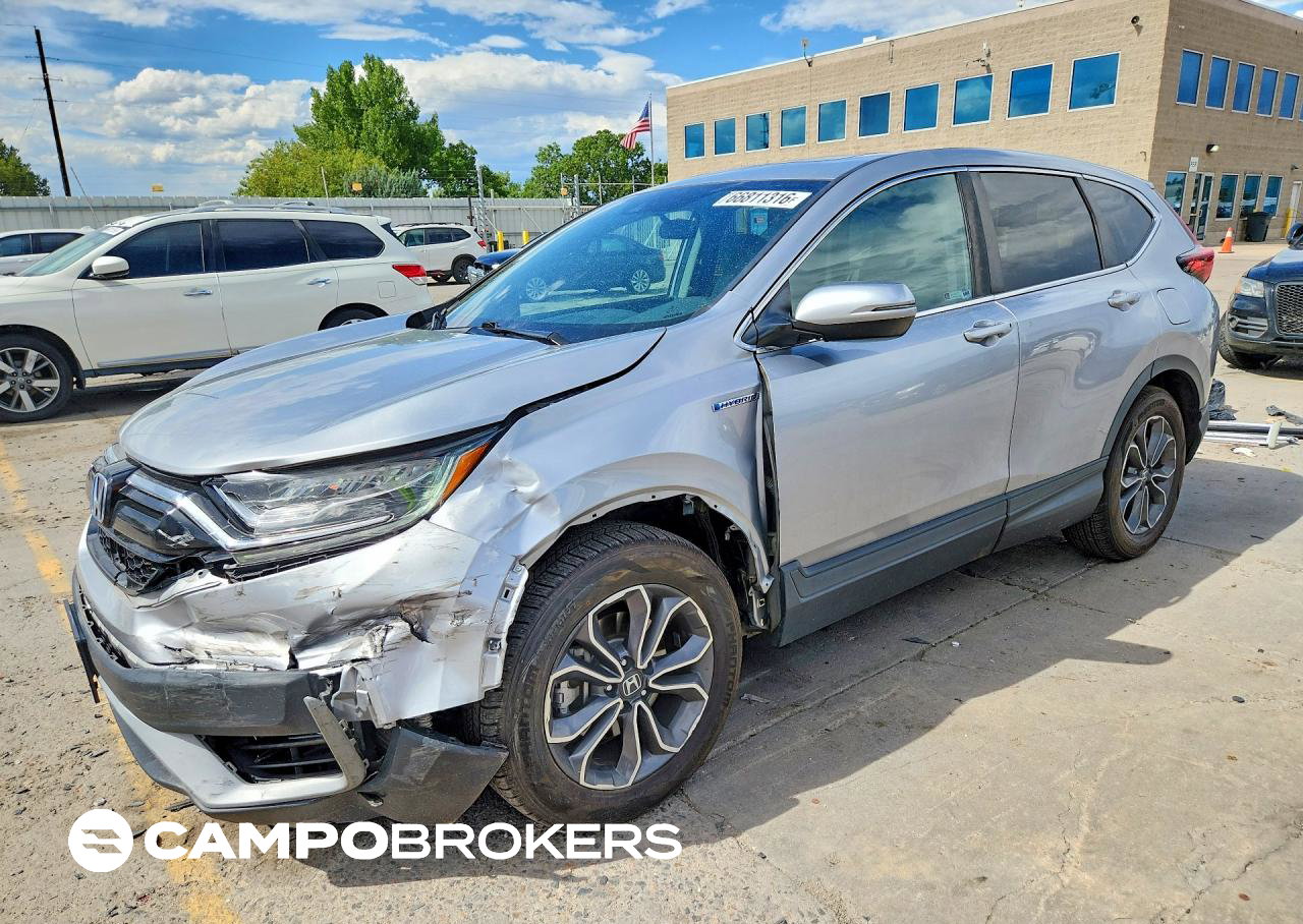 2022 Honda Cr-v Ex, uszkodzenie: Przód, Copart lot 66811316