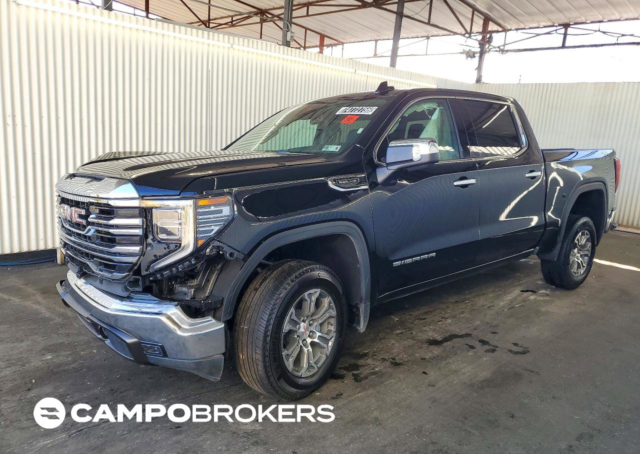 2026 Gmc Sierra K1500 Slt, пошкодження: Передня частина, Copart лот 74772756