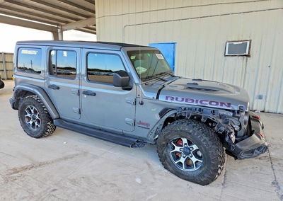 2021 Jeep Wrangler Unlimited Rubicon, Front End damage, Copart lot 69690906, photo 4 of 12
