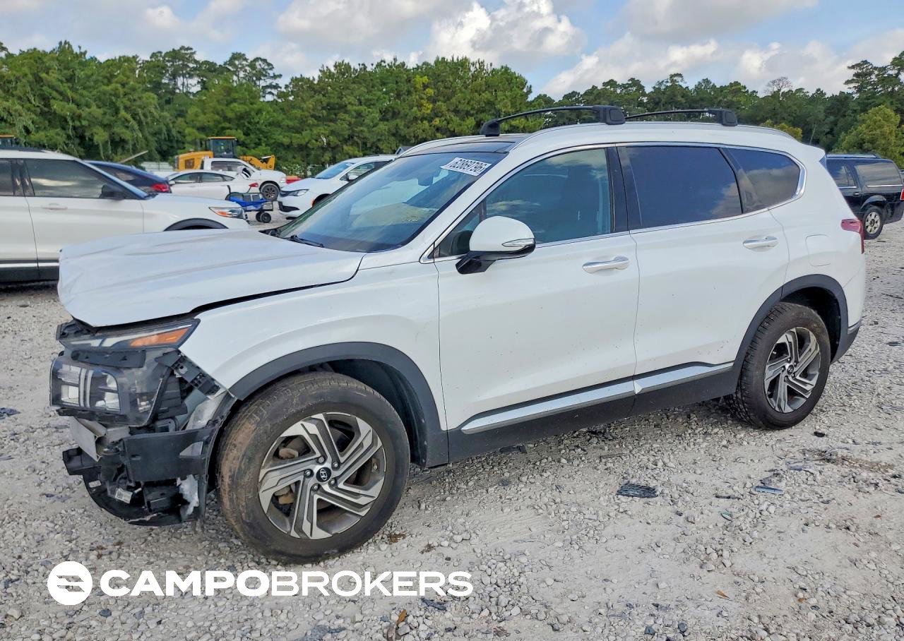2022 Hyundai Santa Fe Sel, Front End damage, Copart lot 62869796