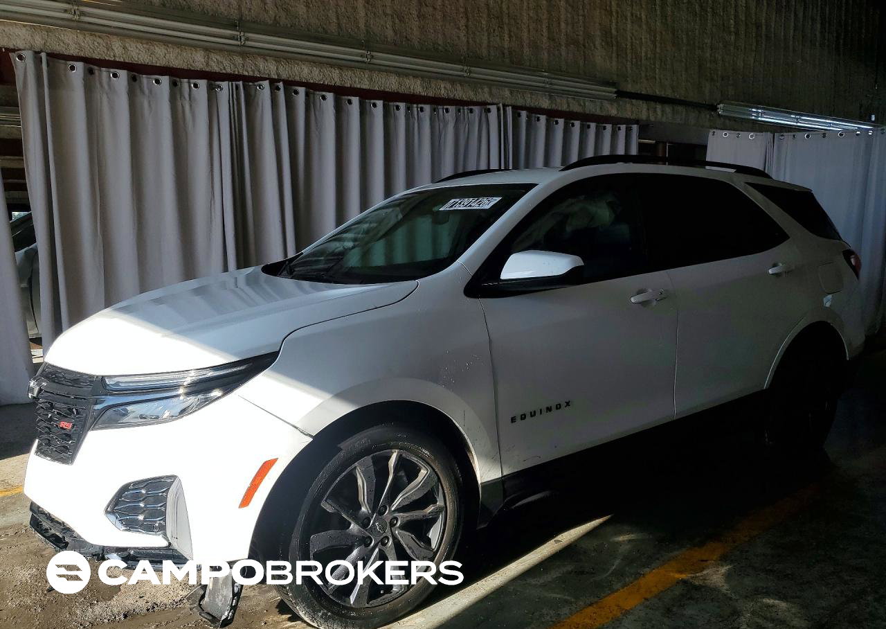 2024 Chevrolet Equinox Rs, daño Ao, Copart lote 71391426