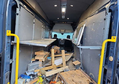 2020 Ford Transit T-250 Delivery Van, daño Lateral, Copart lote 63655696, foto 10 de 13
