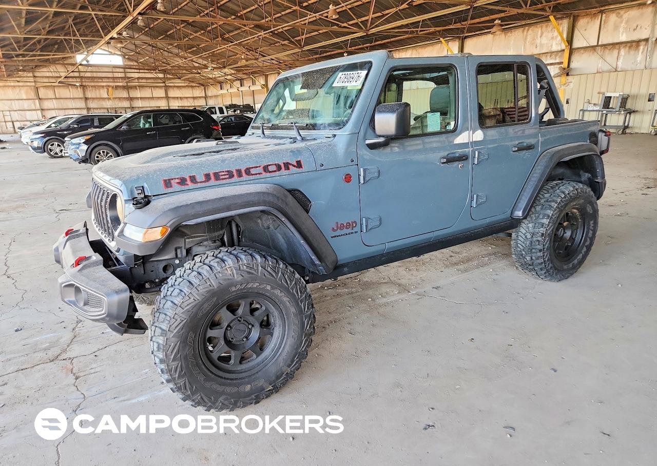 2024 Jeep Wrangler Rubicon, Minor Dents/Scratches damage, Copart lot 67896976