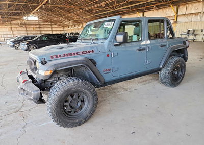 2024 Jeep Wrangler Rubicon, Minor Dents/Scratches damage, Copart lot 67896976