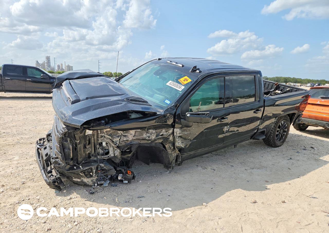 2025 Chevrolet Silverado K2500 High Country, daño Ao, Copart lote 63580656