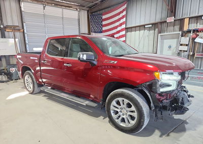 2025 Chevrolet Silverado K1500 Ltz, Front End damage, Copart lot 72520686, photo 4 of 12