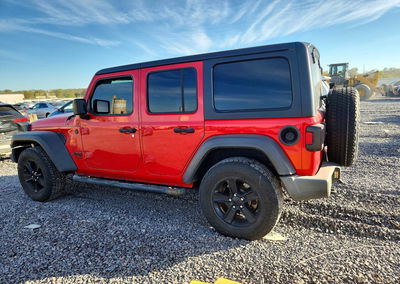 2021 Jeep Wrangler Unlimited Sport, Mechanical damage, Copart lot 74112036, photo 2 of 12