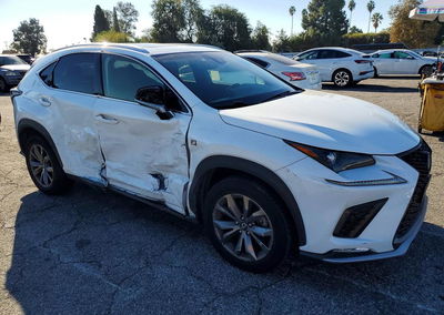 2019 Lexus Nx 300 F Sport, daño Lateral, Copart lote 71764626, foto 4 de 15