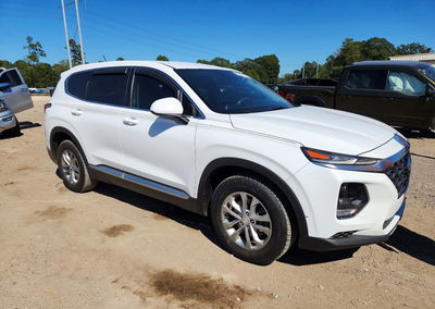 2019 Hyundai Santa Fe Se, Minor Dents/Scratches damage, Copart lot 72617176, photo 4 of 13