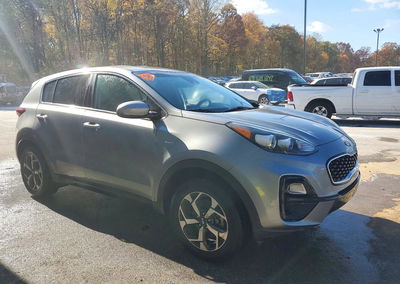 2021 Kia Sportage Lx, daño Lateral, Copart lote 74544006, foto 4 de 14
