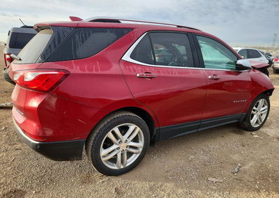 2019 Chevrolet Equinox Premier, пошкодження: Передня частина, Copart лот 73201616, фото 3 з 14
