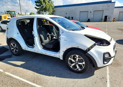 2020 Kia Sportage Lx, Side damage, Copart lot 73506136, photo 4 of 14