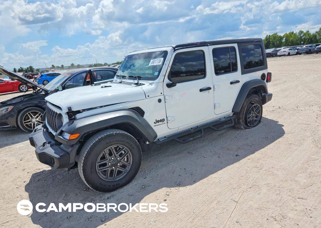 2026 Jeep Wrangler Sport, пошкодження: Перекидання, Copart лот 69017136
