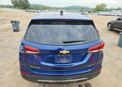 2022 Chevrolet Equinox Lt, daño Lateral, Copart lote 70074236, foto 6 de 14
