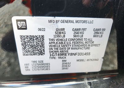 2022 Gmc Sierra K2500 Denali, Normal Wear damage, Copart lot 75345966, photo 12 of 12