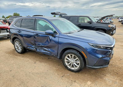 2025 Honda Cr-v Ex, daño Lateral, Copart lote 69279546, foto 4 de 14