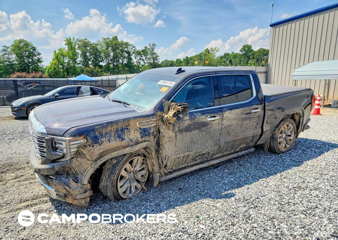 2025 Gmc Sierra K1500 Denali, uszkodzenie: Przód, Copart lot 57004716