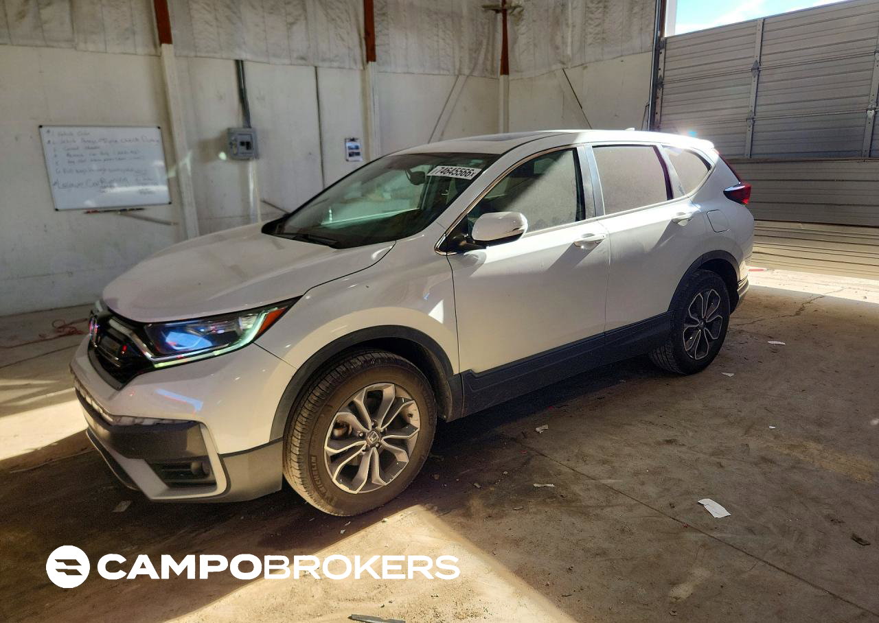 2021 Honda Cr-v Exl, uszkodzenie: Przód, Copart lot 74645566
