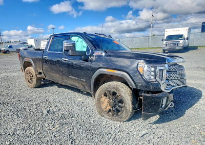 2022 Gmc Sierra K2500 Denali, пошкодження: Передня частина, Copart лот 70075626, фото 4 з 13