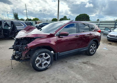 2019 Honda Cr-v Ex, uszkodzenie: Przód, Copart lot 73177286