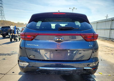 2021 Kia Sportage Ex, Rear End damage, Copart lot 75238656, photo 6 of 16