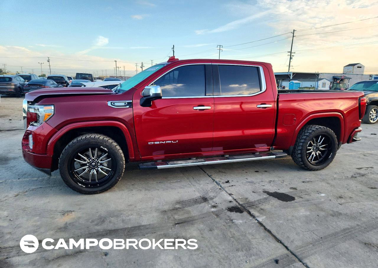 2021 Gmc Sierra K1500 Denali, пошкодження: Передня частина, Copart лот 75251316