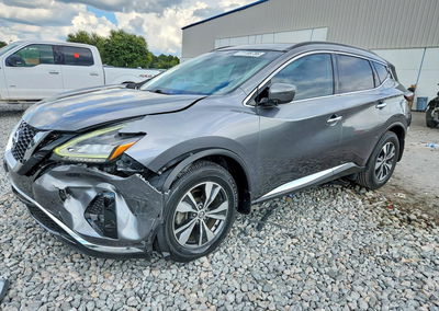 2021 Nissan Murano Sv, daño Frontal, Copart lote 71199786
