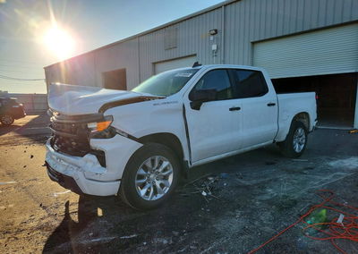 2023 Chevrolet Silverado C1500 Custom, daño Frontal, Copart lote 72518686, foto 1 de 14