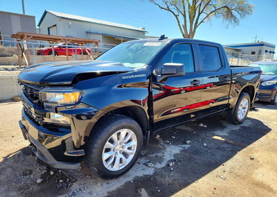 2020 Chevrolet Silverado K1500 Custom, daño Frontal, Copart lote 47634726, foto 1 de 14