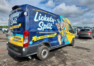 2025 Ford Transit T-250, daño Frontal, Copart lote 67642466, foto 3 de 14