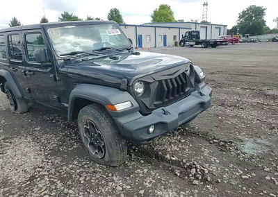 2021 Jeep Wrangler Unlimited Sport, uszkodzenie: Podwozie, Copart lot 65145106, zdjęcie 14 z 15